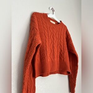 No Comment NY•LA Cropped Pullover Sweater